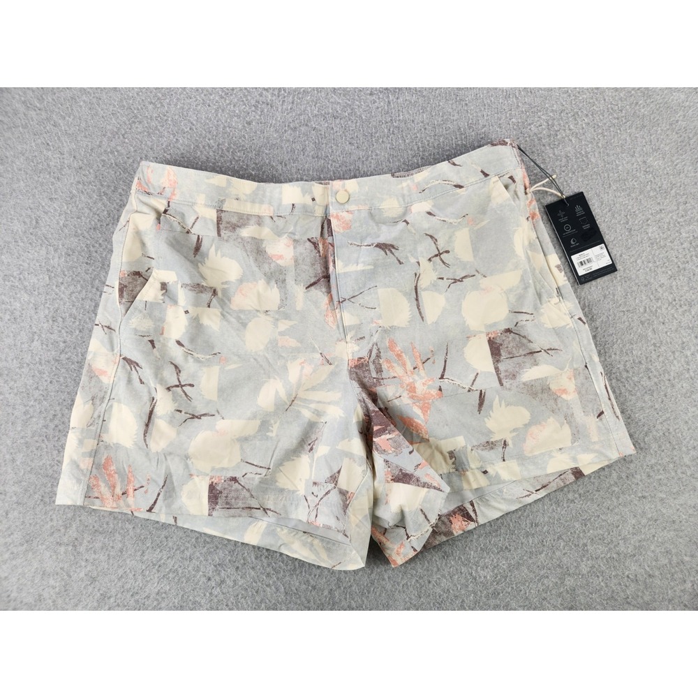 VRST 5" resort shorts swim‎ Trunks Elastic Waist Slim Fit Stretch Quick Dry XL